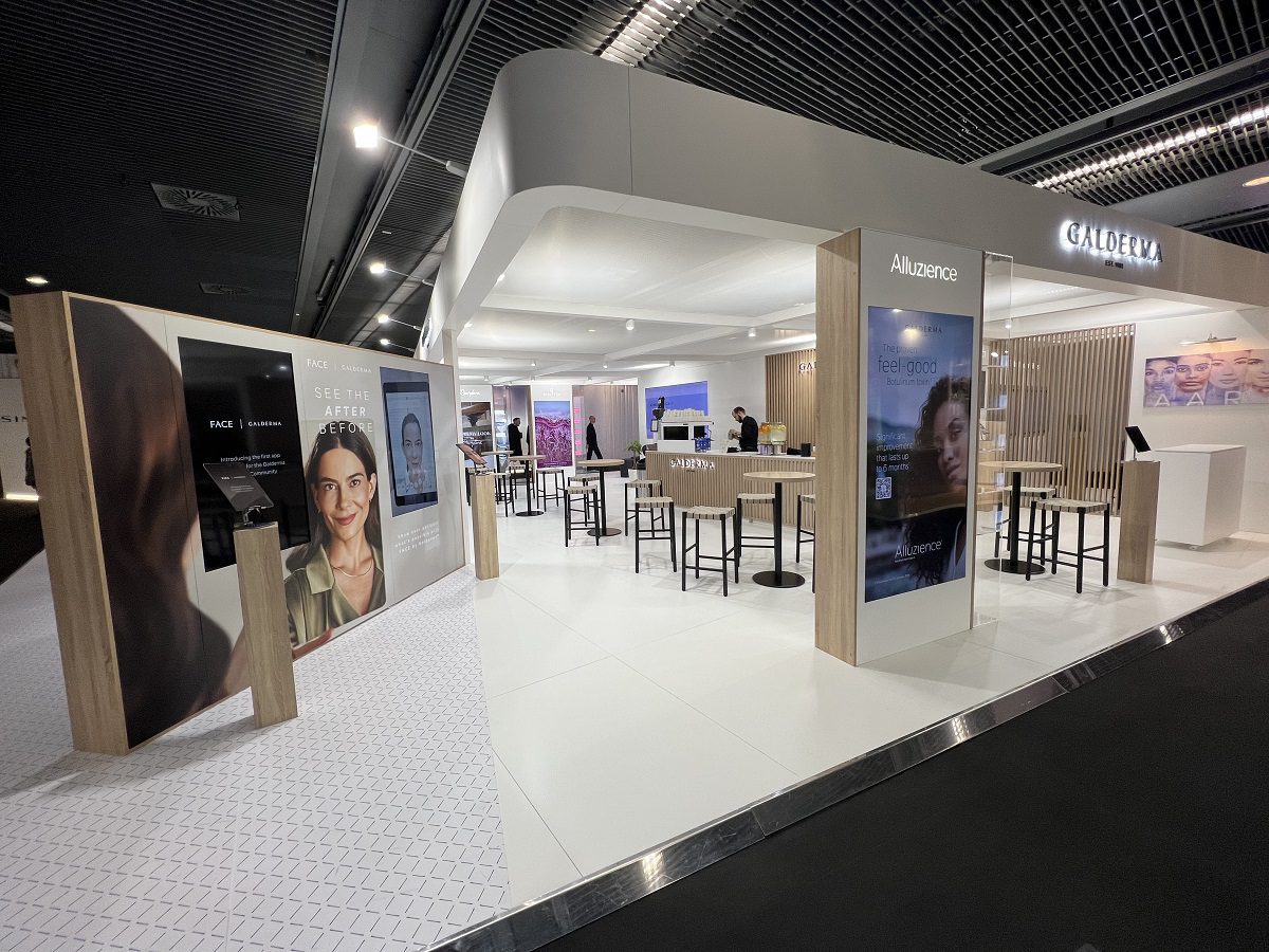 Galderma Paris_Hurricane_Ausstellung_LCD_LED_Bildschirme_Ipads