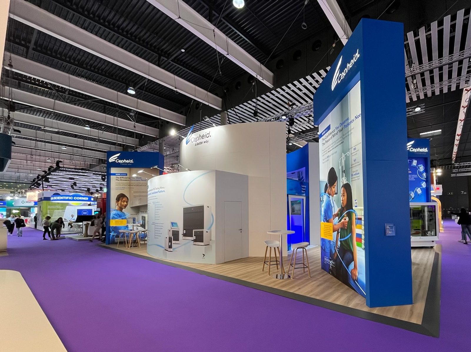 Hurricane_Cepheid_ECCMID Barcelona_exhibition_technical support