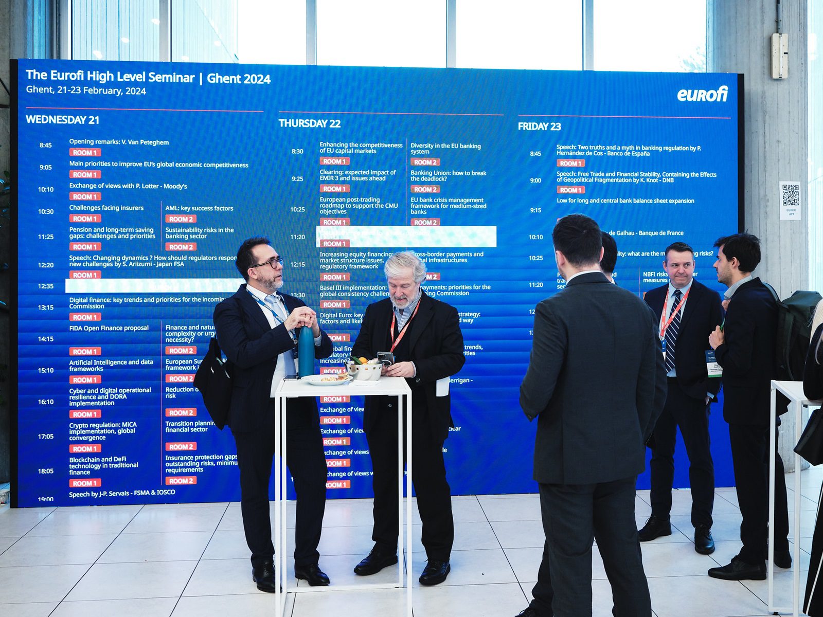 Hurricane_Eurofi_Finanzforum_Gent_Belgien_technische Unterstützung_LED-Bildschirm_Programm