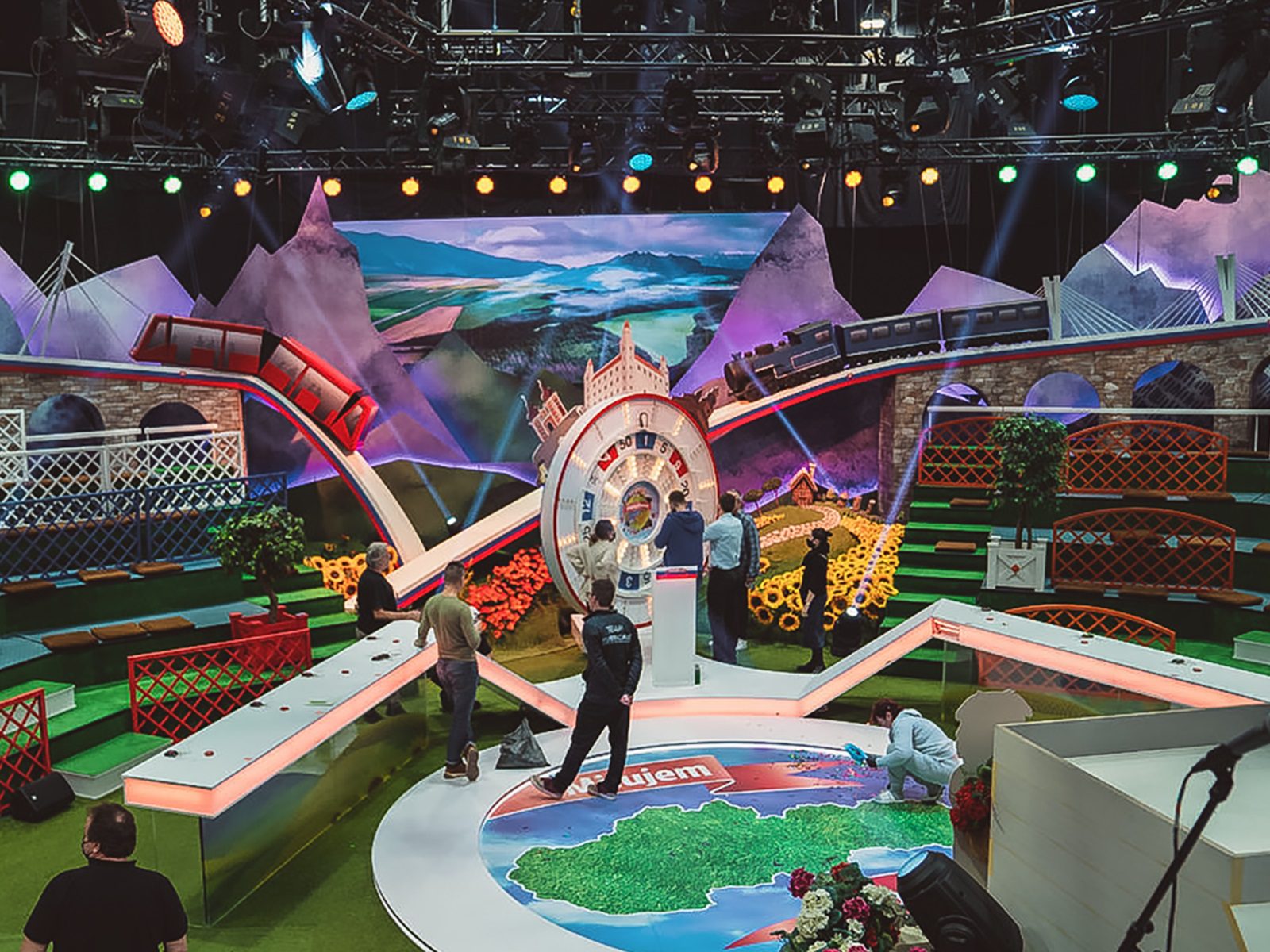 Hurricane_Ich liebe die Slowakei_RTVS_Beleuchtung_LED_neue Szene_technische Unterstützung