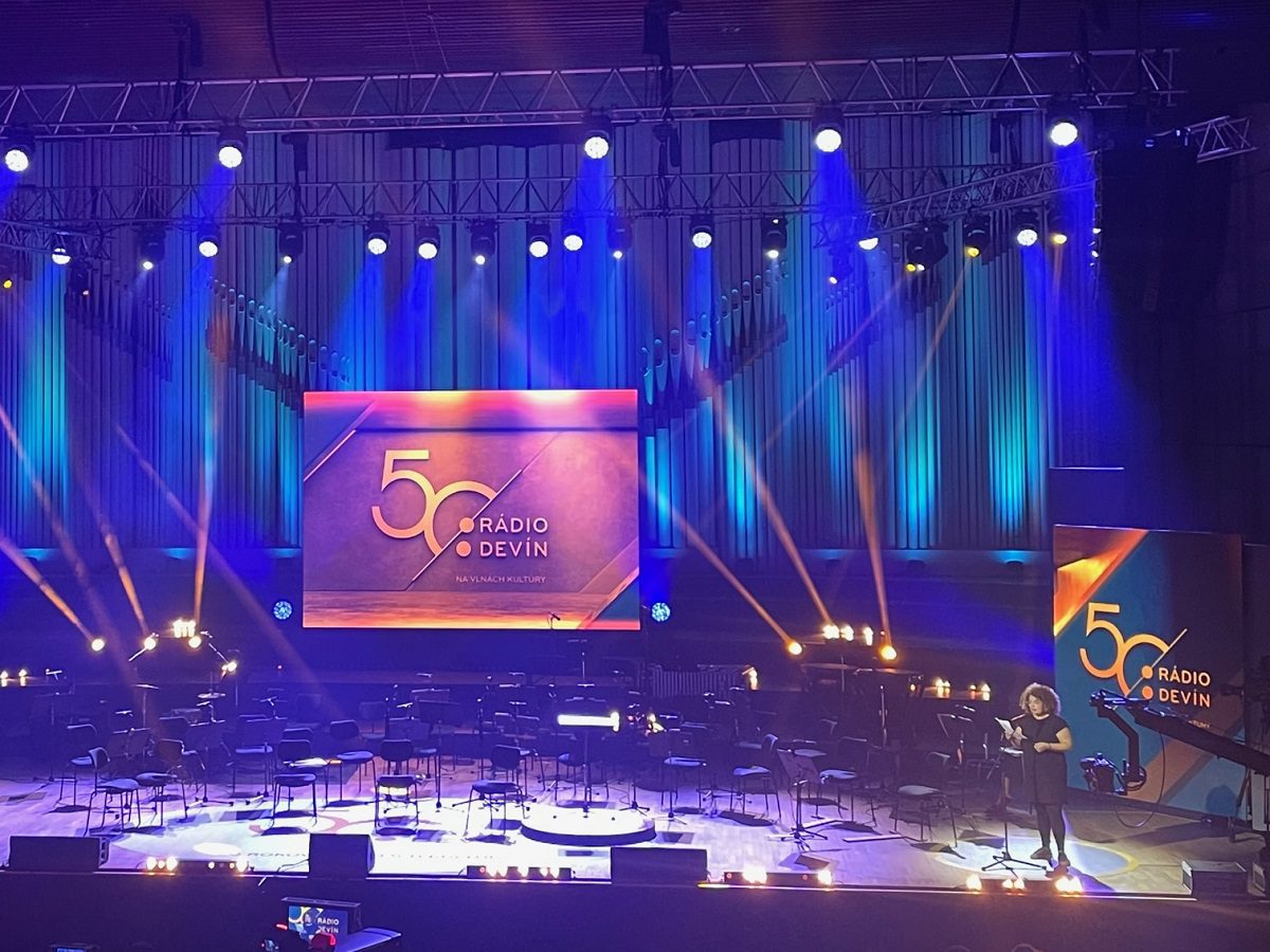 Hurricane_Slovak Radio_50. vyrocie_Radio Devin_osvetlenie_technische Unterstützung