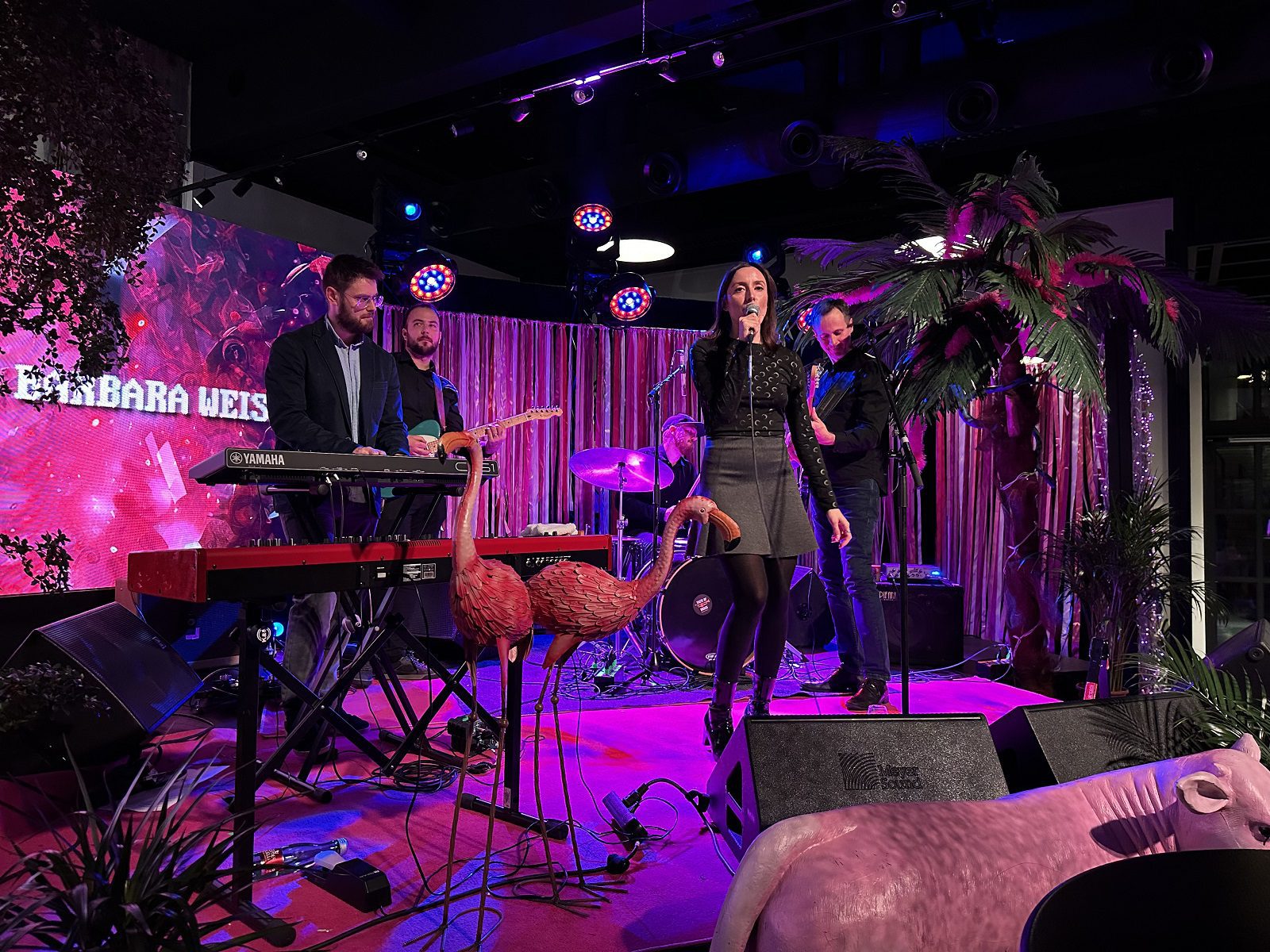 Hurricane_Telekom party_Jurkovicova teplaren_osvetlenie_ozvucenie_LED obrazovka_kapela