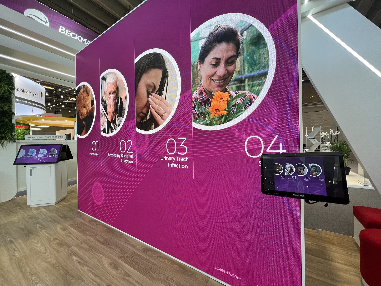 Hurricane_exhibition_Copenhagen_LCD_LED screen_technical support