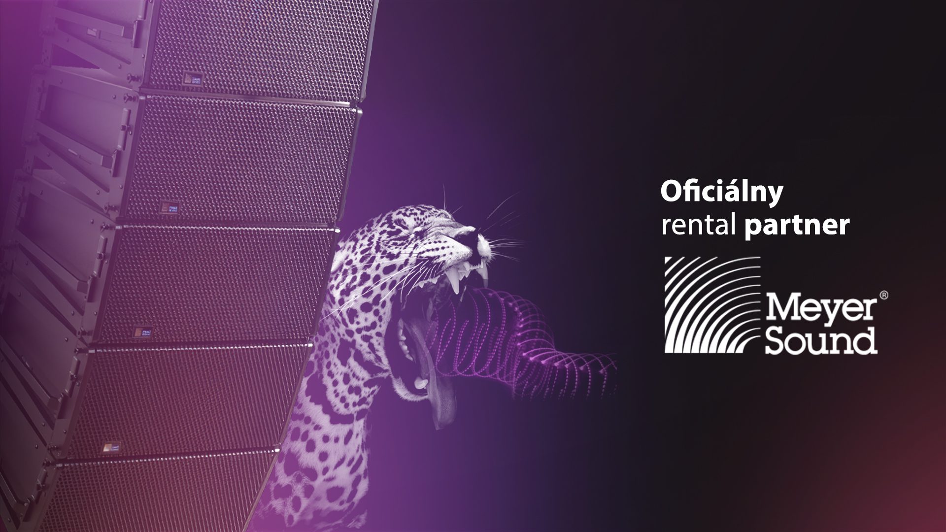 Leopard und Meyer Sound Audiogeräte arbeiten zusammen