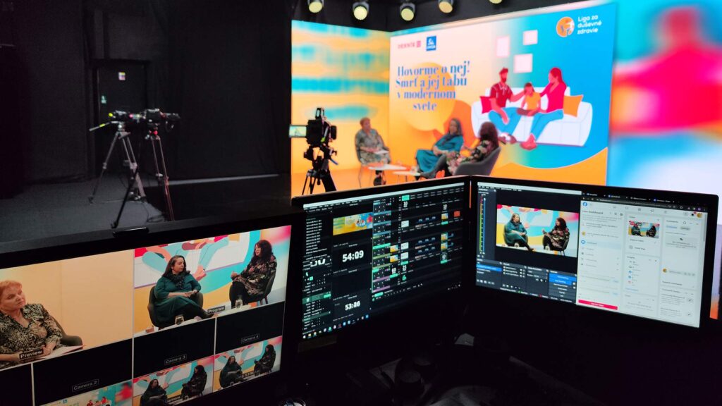 Fernsehmitschnitt der Sendung mit Online-Diskussion.