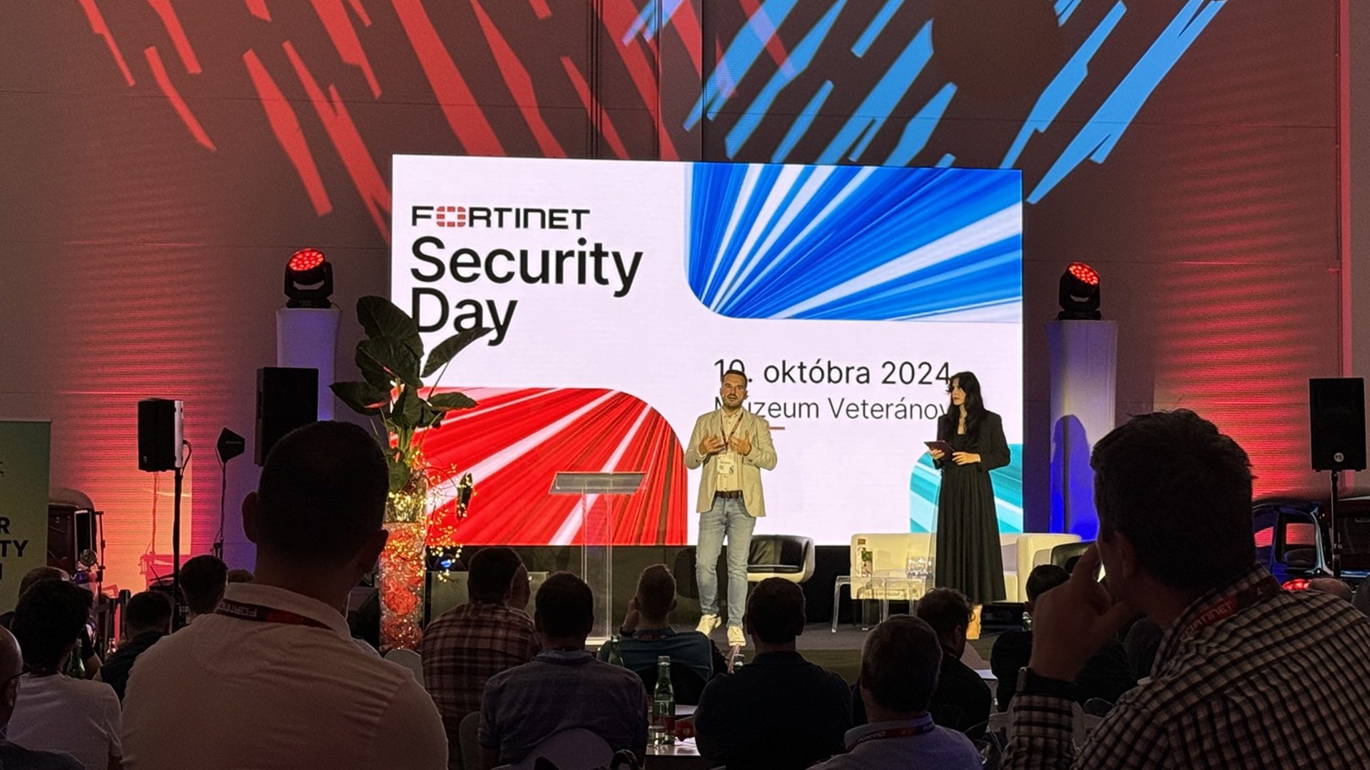 Prezentácia na Fortinet Security Day 2024.