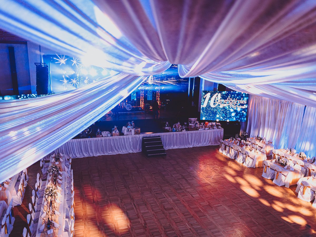 10th Wedding_Ball Auxiliary_Hurricane_Lighting_video_LED_Sered