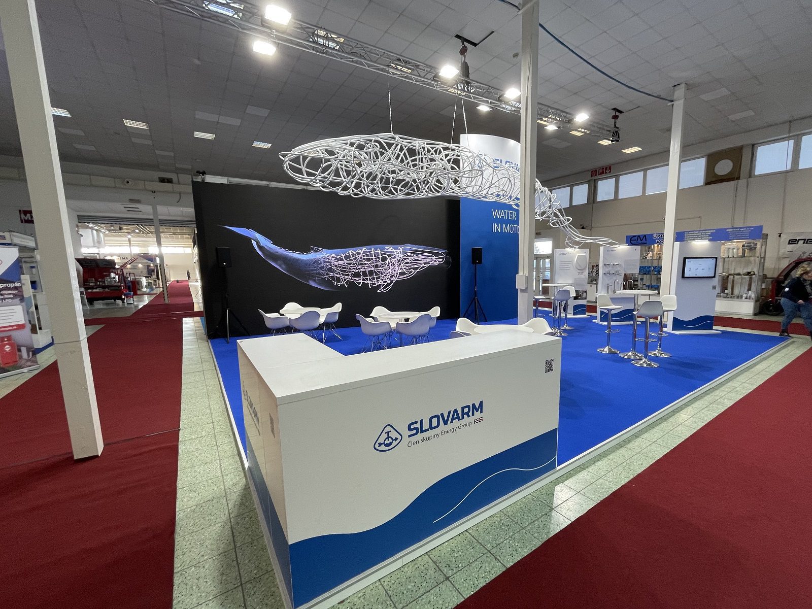 Hurricane_Aquatherm Nitra_Slovarm__vystava_LED obrazovka_ozvucenie