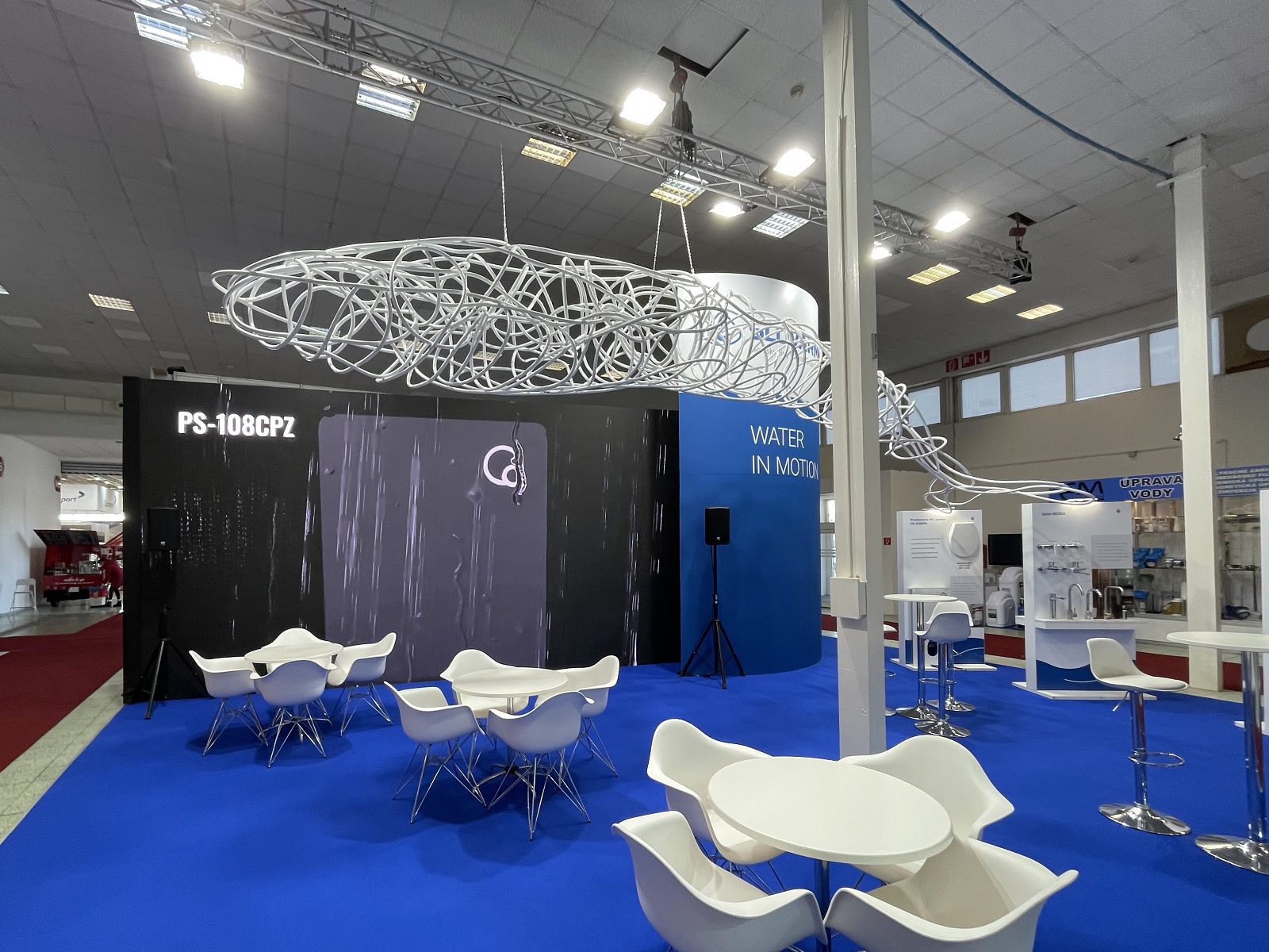 Slovarm_Hurricane_Aquatherm Nitra_vystava_LED obrazovka_ozvucenie