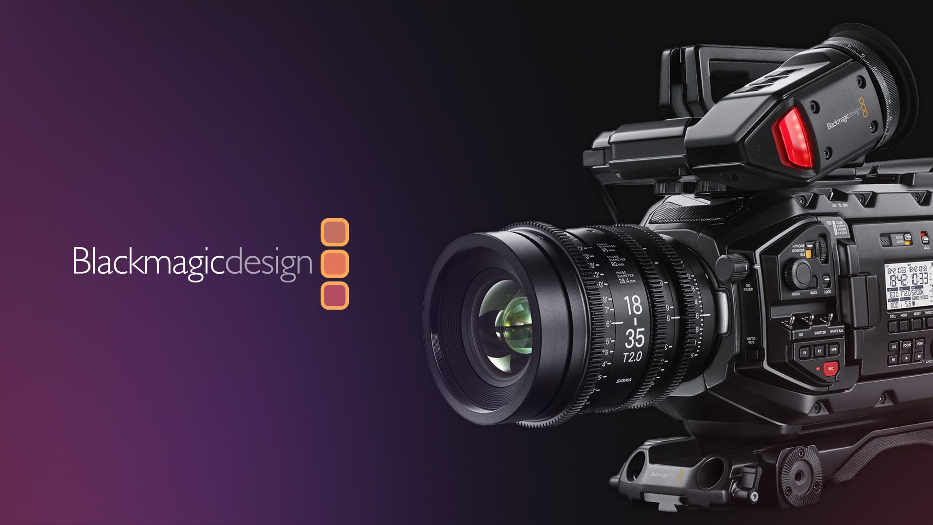 Blackmagic Design Professionelle Kamera für Filmemacher