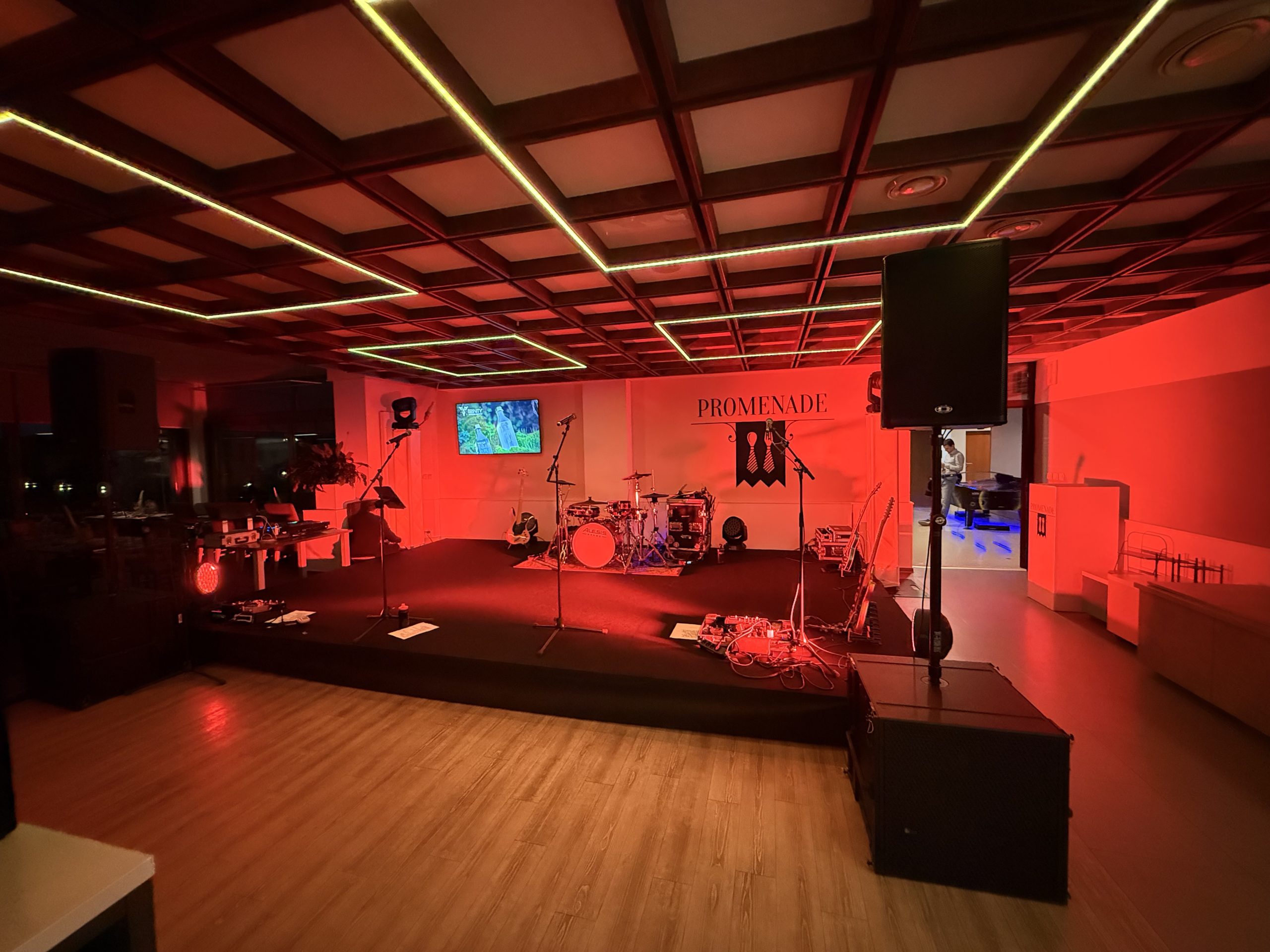 Fortinet - Hotel Sitno - stage, dyna