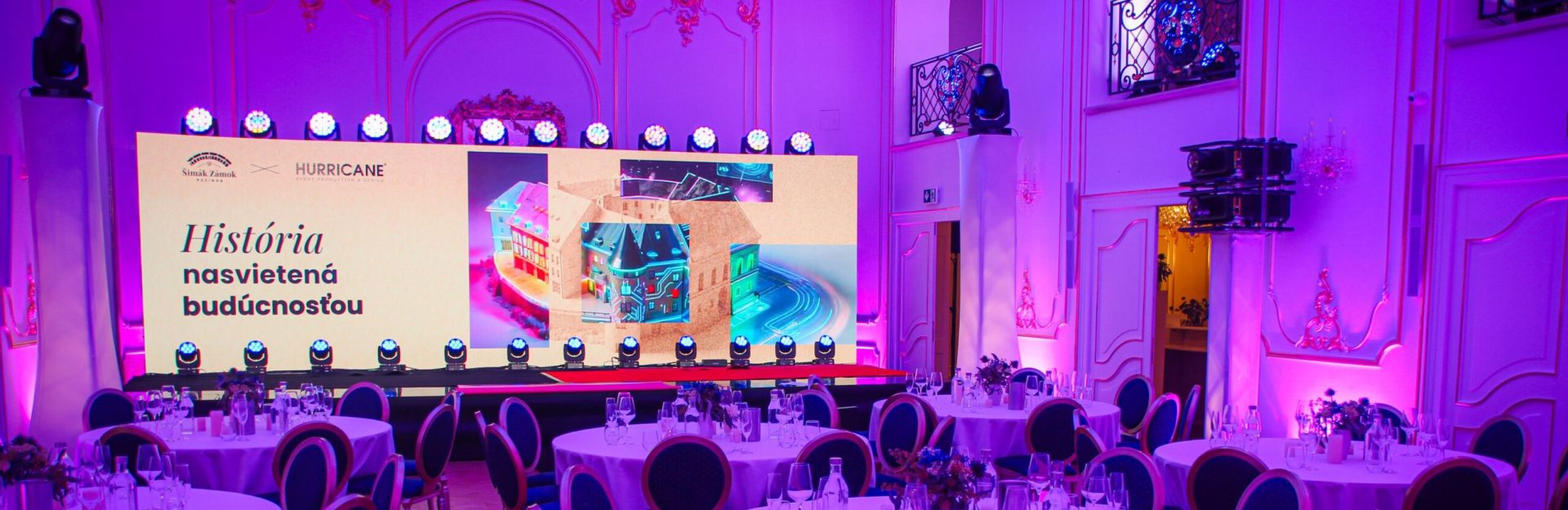 01 Hurricane-Präsentation - Burg Šimák, Glashine, Inhalt