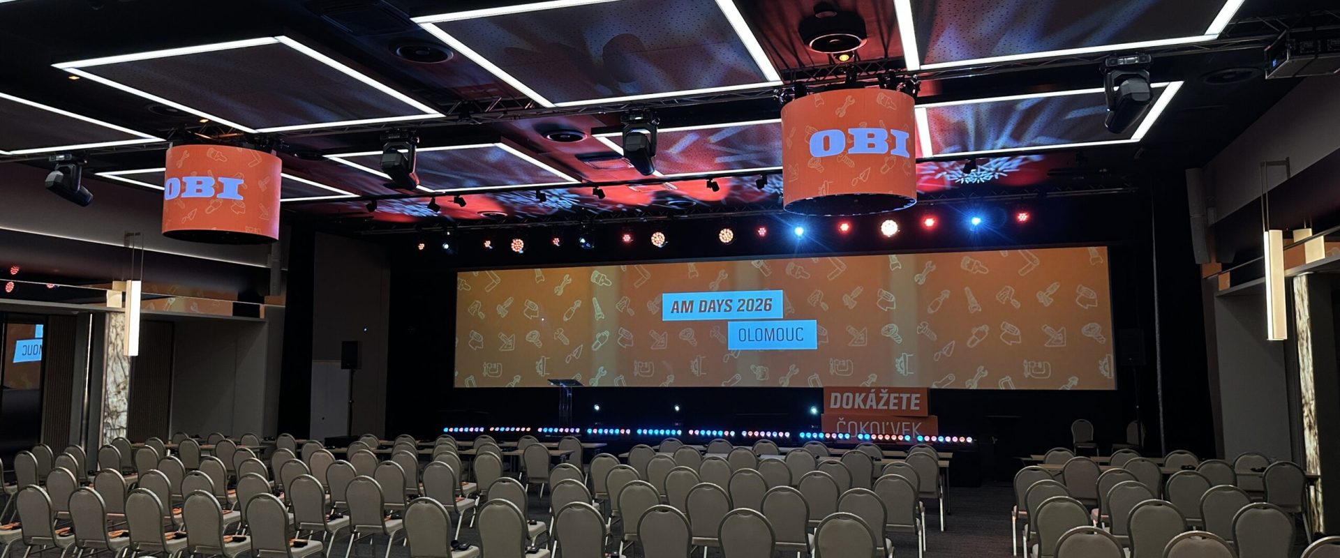 OBI - AM Days Olomouc, Projektion, unilum (9)